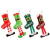 Wholesale European Style Christmas Socks for Holiday Home Decor and Gift Bags