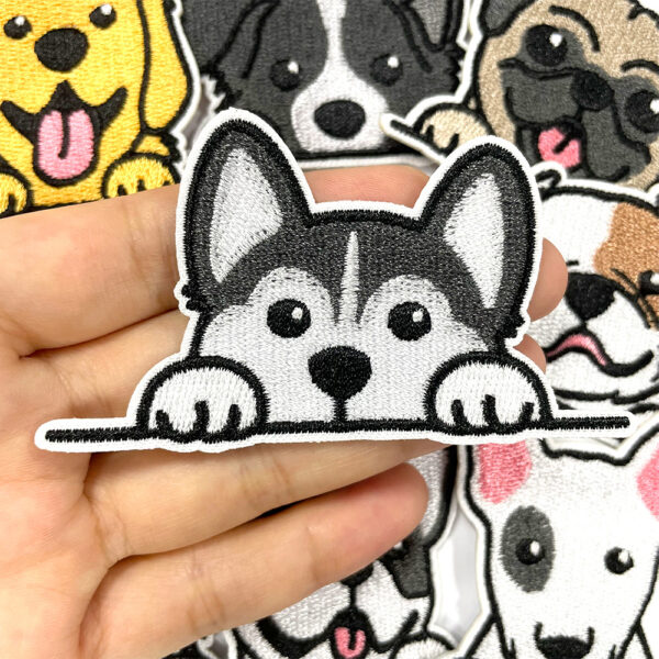 oly-fcbf801709c3b1e3dacdd4318909efbc Wholesale Cartoon Dog Embroidered Iron-On Patches for Clothing Backpacks DIY Fashion Accessory
