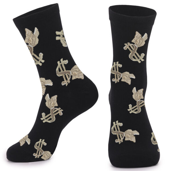 oly-fcc1f8ed602fb84d855f300ea5d2ad6f Wholesale European Pattern Casual Socks for Youth Unisex Everyday Wear