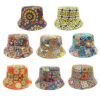 oly-fcc6f8b2425b350bebdf8376eaf11e36 Wholesale Bohemian Sunflower Double Sided Fisherman Hat Sun Protection Boutique Resale Hat
