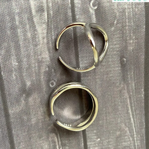 oly-fcc7d2e6d2c1b9077d37b0660ea3a477 Wholesale Geometric Retro Alloy Ring for Women - Adjustable Fashion Jewelry Accessory
