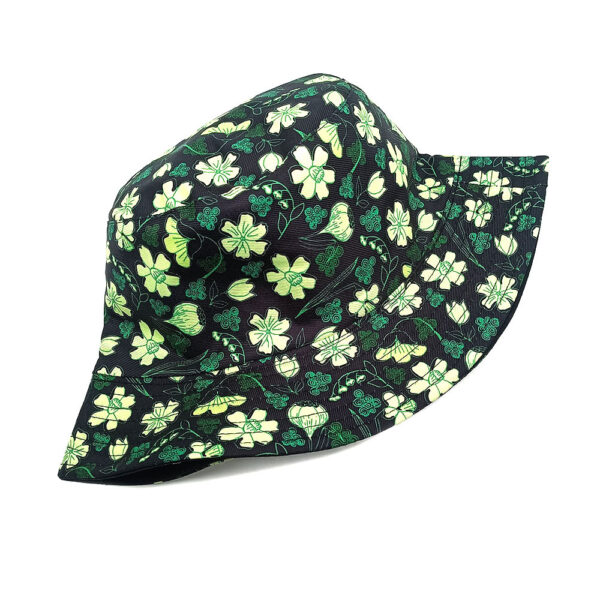 oly-fce099ce84178f4e224540f2b0fa615a Wholesale Unisex Double Sided Small Floral Print Fisherman Hat Sun Protection Everyday Fashion Accessory