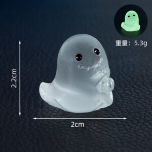 Pumpkin ghost-transparent luminous