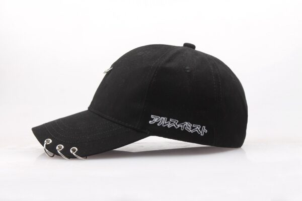 Wholesale Korean Style Summer Baseball Cap with Cotton Letter Design Stylish Sunshade Accessory