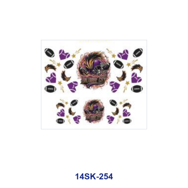 oly-fd58f802d7c3eade39cc715a90346be8 Wholesale 2/4/8pcs Football Helmet Style Mini Cup Keychain Sticker