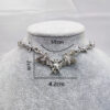 Wholesale Alloy Gothic Thorn Chain Necklace Vintage Bat Pendant Jewelry Accessory Trendy Gift for Halloween or Everyday Wear