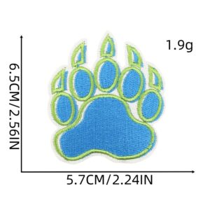 Colorful bear paw style cloth stick 3 #