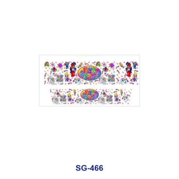 Wholesale 8pcs Mixed Cartoon Characters Patterns 3oz Cup Stickers Wrap OLY Exclusive