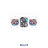 oly-fd88475b2e4ffca39468d5b7e58b213e Wholesale 5pcs Sketch Art Lady Portrait Rose Sunflower Butterfly Star Checker Border Mixed Decor Prints 16oz Cup UV DTF Wraps