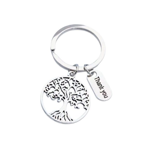 Wholesale Zinc Alloy Tree of Life Keychain Pendant Decorative Gift for Mother's Day Car Key Accessory Boutique Resale