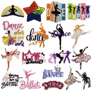 oly-fda5f80443980e5afea6a7deb334cec1 Wholesale Cartoon Ballet Girl Embroidered Patch Iron-On Adhesive Decorative Cloth Sticker