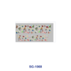 oly-fda6282d435b150572fa410bead10344 Wholesale 8pcs Mixed Cute Animal Deer Puppy Floral Fairytale Maiden Toy Cartoon Letter Slogan Print 3oz Cup Stickers Wrap OLY Exclusive