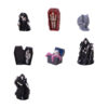 Wholesale Halloween Death Reaper Resin Figurine Decorative Accent for Car Desktop DIY Accessory Gift