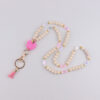 oly-fdd036e2c527965907b2fedb97ab0766 Wholesale Red Wooden Bead Keychain Tassel Pendant Fashion Accessory Gift Boutique Resale