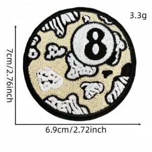 No. 8 billiard cloth sticker 2 #