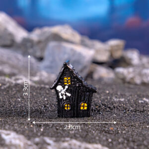 Solid color-black house no. 6