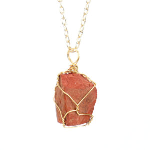 golden red stone / pure natural