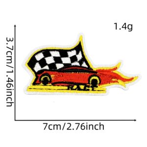 Racing cloth stickers 10#