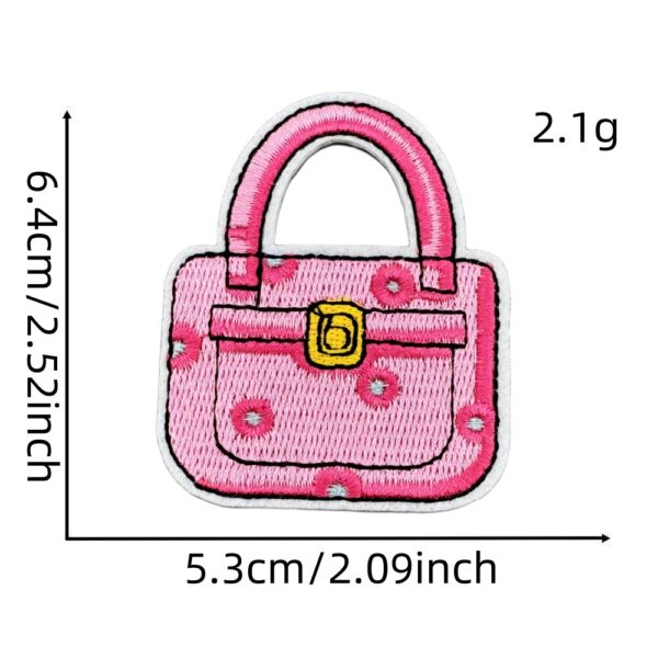Wholesale Pink Cartoon Princess Embroidered Patch Fashion Accessory for Clothing Bags
