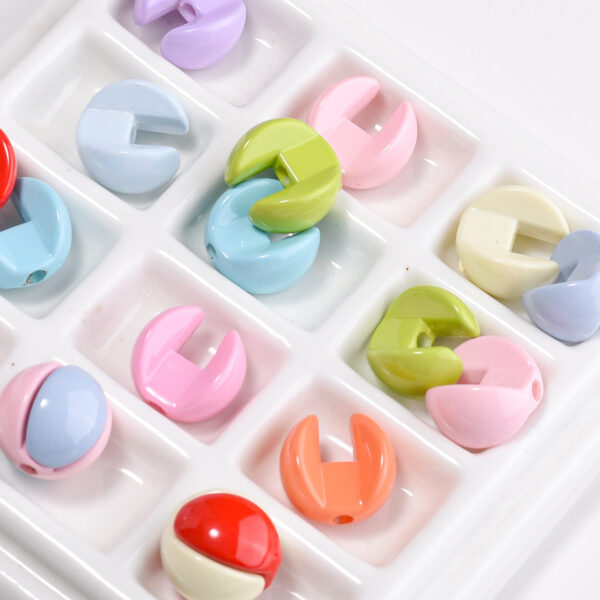 oly-fe3d5ad64929d7640b4c6afb4b8d6927 Wholesale Acrylic Cube Puzzle Beads Mixed Colors DIY Phone Charm Craft Supply Boutique Resale