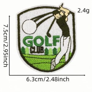 Golf cloth stickers 15 #
