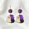 oly-fe51890ed195b27c1ab58d0d55f67ad2 Wholesale Halloween Acrylic Earrings Bat Ghost Pumpkin Cartoon Jewelry Accessory Gift