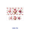 oly-fe6211e6ce2d742306d4fd4d64ace456 Wholesale 2/4/8pcs Watercolor Dessert Print Mini Cup Keychain Sticker