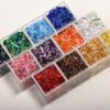 oly-fe6a36d0fb1037bbb510e741db745b8f Wholesale Trendy Light Luxury Acrylic Electroplated Beads Pink 15g for DIY Phone Chain Jewelry