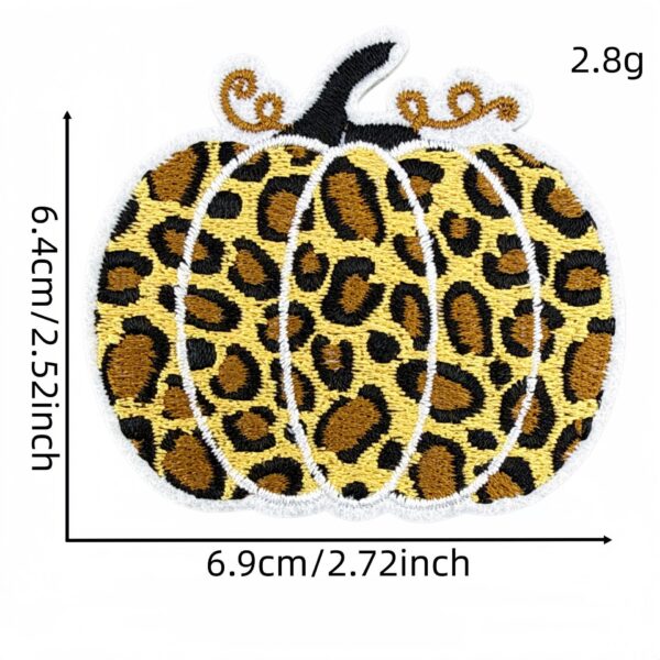 oly-fe766a00ea51a34073ddfcf55005c233 Wholesale Cartoon Leopard Print Iron-On Embroidered Patches Set 9pcs for DIY Clothing Decoration Gift