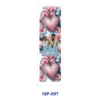 Wholesale 2/8/16pcs UV DTF Stickers Plaid Bow Heart Floral Portrait Print Pen and Bookmark Stickers