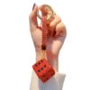 oly-fe90981256e908051bcd2d201606c8cb Wholesale Rhinestone Dice Keychain Cute Bag Charm for Women Car Key Accessory Boutique Gift
