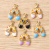 Wholesale 10 Pack Zinc Alloy Ballet Shoe Pendant Earring Set - DIY Jewelry Accessories, Chic Gift