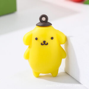 Yellow pudding dog