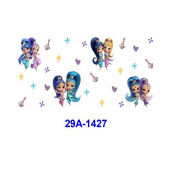 oly-feea8d31953bbc91ad2a473ab3fab085 Wholesale 16oz Sister Duo Team Cartoon Series Cup DTF Wraps