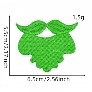 Green cloth stickers 12#