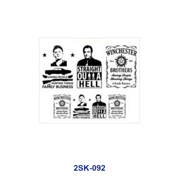 Wholesale 8pcs Gothic Vintage Mini Cup Keychain Sticker