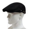 Wholesale Summer Breathable Mesh Beret Hat Adjustable Light Gray Trendy Casual Gift for Men Women