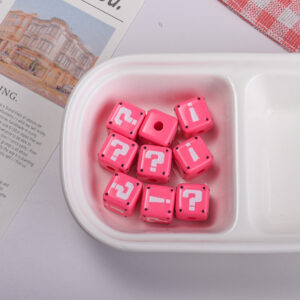 Rose red greeting building blocks