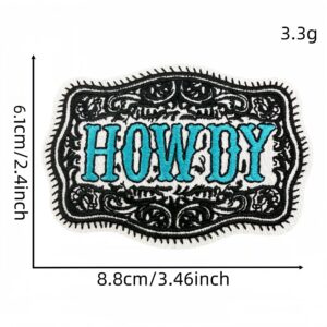 Western style cloth sticker 7 #