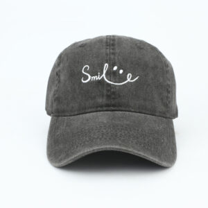 oly-ff8180265b8d3a935cf1adc6731ea568 Wholesale Vintage Washed Cartoon Smile Baseball Cap Fashion Accessory Gift