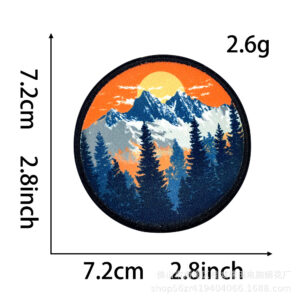 Heated melt glue *Orange* Forest Mountain