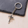 Wholesale European Style Cross Keychain Zinc Alloy Car Key Accessory Fashion Bag Charm