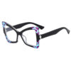 oly-ffac48a82cf8e22ae6a73d42bd27b2a5 Wholesale Trendy Cat Eye Anti Blue Light Glasses Black Coffee Frame Office Fashion Accessory