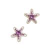 oly-ffb646807a561e6b79d76f9d6ccc5674 Wholesale Electroplated Pink Alloy Pentagram Starfish Loose Beads for DIY Bag Charm