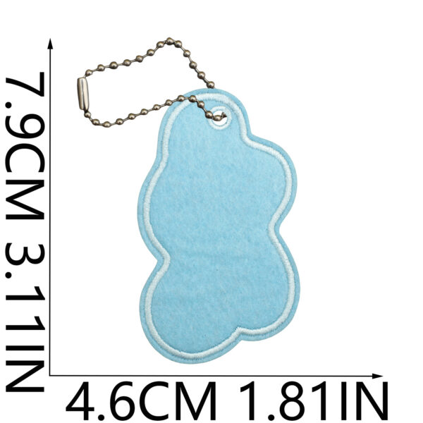 oly-ffd59371fe57f679da6f89794d5f442b Wholesale Starfish Bear Felt Patch Fashion Accessory for DIY Luggage Tag, Gift Resale