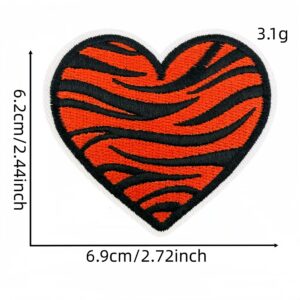 Red series cloth sticker 25#
