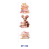 Wholesale 2/8/16pcs UV DTF Stickers Cute Forest Animal Book Rose Print Pen and Bookmark Stickers