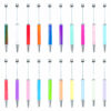 一 Wholesale Gradient Beaded Ballpoint Pen Plastic DIY Creative Pen for Office Decor Gift Resale