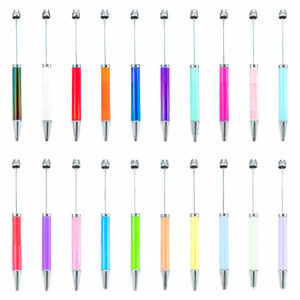 一 Wholesale Gradient Beaded Ballpoint Pen Plastic DIY Creative Pen for Office Decor Gift Resale