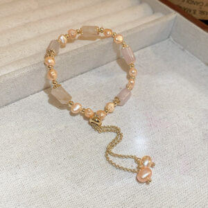 10# Bracelet-Pink Bamboo